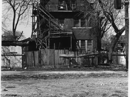 Print, Photographic - 544 Fredrick, back of house