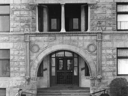 Print, Photographic - Coronado Apartments, Main Entrance / 2nd Ave, 2nd Ave & Selden