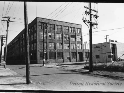 Print, Photographic - Looking East on Franklin near Dubois