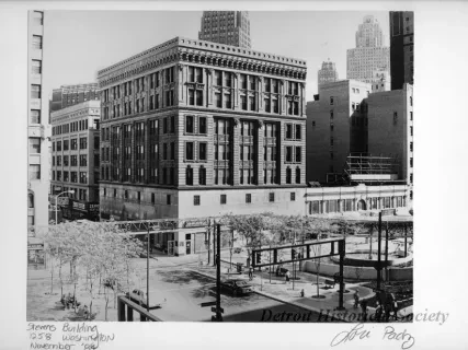 Print, Photographic - Stevens Building; 1258 Washington