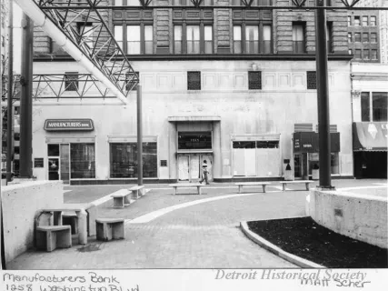 Print, Photographic - Manufacturers Bank; 1258 Washington Blvd