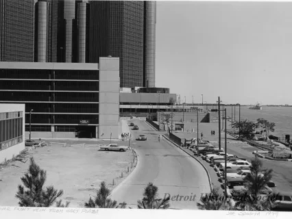 Print, Photographic - River Front View from Hart Plaza