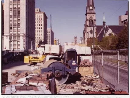 Print, Photographic - Woodward Ave., Facing North