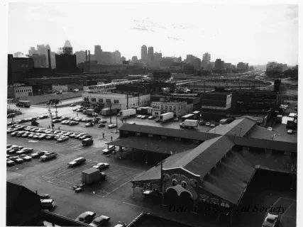 Print, Photographic - Aerial View Eastern Market