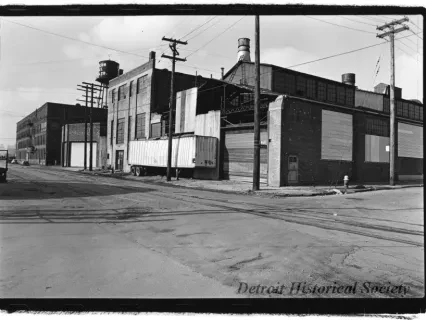 Print, Photographic - Street Facing East Between Meldrum and Wight