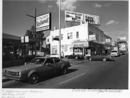 Print, Photographic - E. Jefferson and Meldrum, looking East