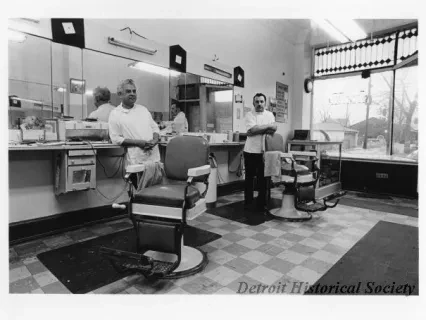 Print, Photographic - Delray - Barber Shop