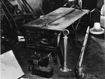 Print, Photographic - Sewing Machine and Table