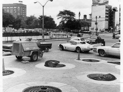 Print, Photographic - Washington Blvd. Facing Northeast