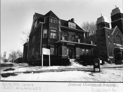 Print, Photographic - Nurse's Home, 2217 Milwaukee