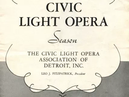 Program, Theater - The Playgoer