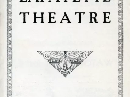 Program, Theater - The Theatregoer: A Magazine for the Playgoer