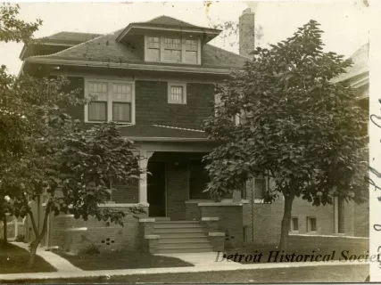 Postcard - 153 Josephine Ave., Detroit, Mich.