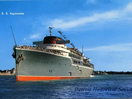 Postcard - S. S. Aquarama