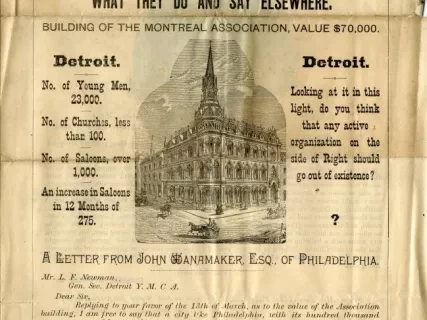 Newsletter - Y.M.C.A. Monthly Bulletin, Vol. VIII, No. 1.