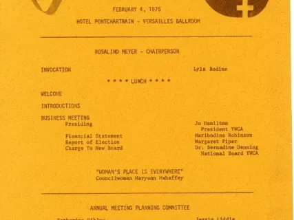 Program - Annual Report for 1975