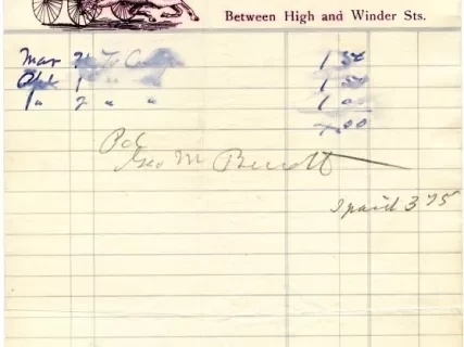 Bill - George M. Burnett, Driver
Coaches, Coupes, and Light Livery