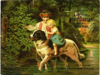 Card, Store - Evaporated Fruit Vinegar
for sale at J. B. Cron & Brothers Groceries