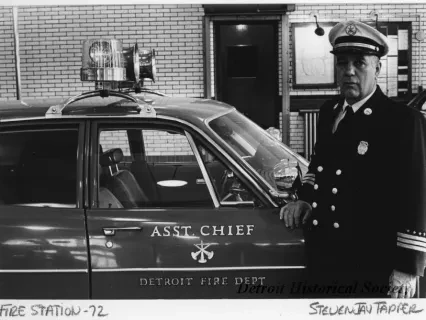 Print, Photographic - Fire Station