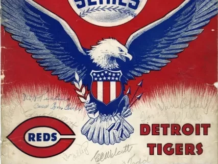 Program - 1940 World Series Souvenir Official Score Book