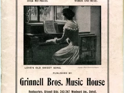 Booklet - Grinnell Bros. Collection of Old Favorite Songs