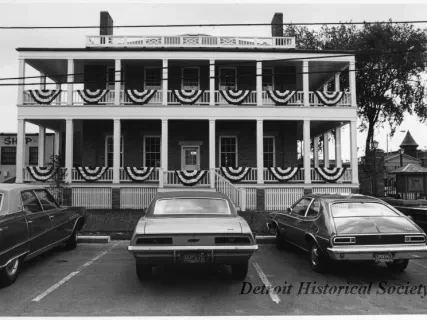 Print, Photographic - Dearborn Historical Museum on Michigan Avenue (back view)