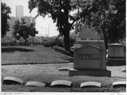 Print, Photographic - Elmwood Cemetery Looking Southwest