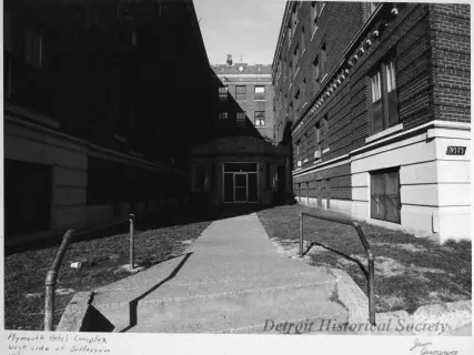 Print, Photographic - Plymouth Hotel Complex, West Side of Jefferson