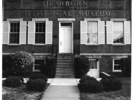 Print, Photographic - Dearborn Historical Museum on Michigan Ave.
