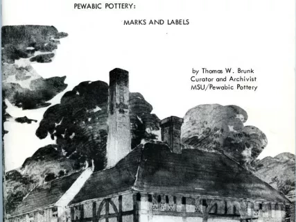 Booklet - Pewabic Pottery: Marks and Labels