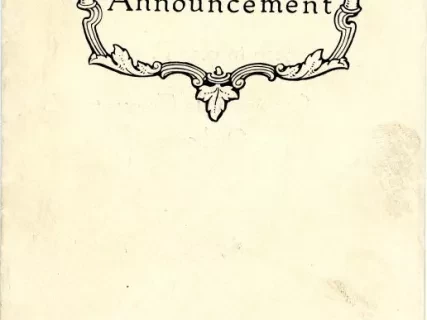 Announcement - Announcement