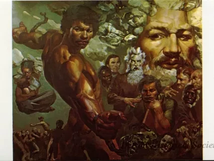 Postcard - The Life & Times of Frederick Douglass