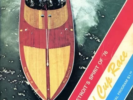 Program - Detroit's Spirit of '76
Gold Cup Race