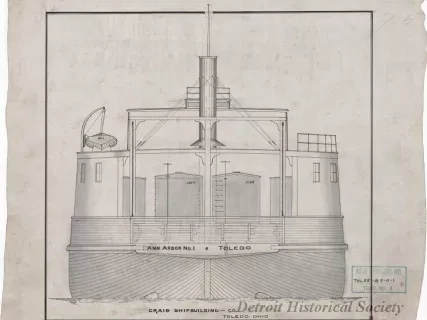 Drawing, Technical - Craig Shipbuilding Company
Toledo, Ohio