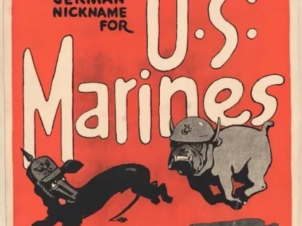 Poster - Teufel Hunden
German Nickname for U. S. Marines