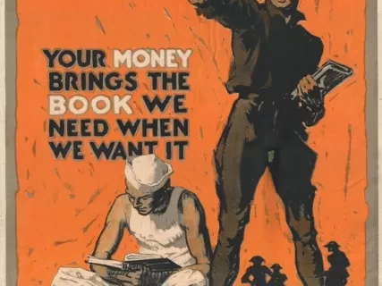 Poster - Hey Fellows!
Your Money Brings the Book We Need When We Want It.