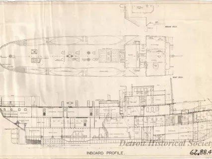 Drawing, Technical - Inboard Profile