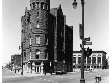 Print, Photographic - G.A.R. Hall, Grand River and Cass
