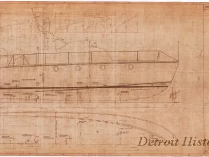 Drawing, Technical - 63 Foot Aircraft Rescue Boat - Mark 3,
Docking Plan & Profile