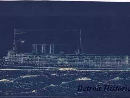 Blueprint - SS City of Detroit