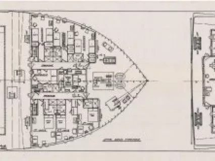 Drawing, Technical - For'd Cabins and Tank Top For'd