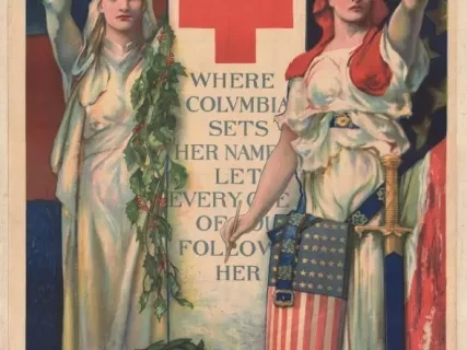 Poster - December 16th to 23rd, Red Cross Christmas Roll Call