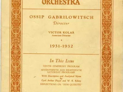 Program, Concert