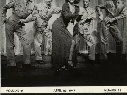 Program, Theater - The Playgoer, Volume 21, Number 35