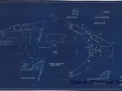Blueprint - Yankee One-Design Class Stem Head Fitting