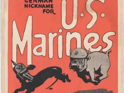Poster - Teufel Hunden
German Nickname for U. S. Marines