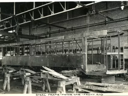 Print, Photographic - Steel Frame - Motor Car - Front End