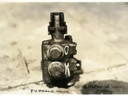 Print, Photographic - P.V. Brake Valve