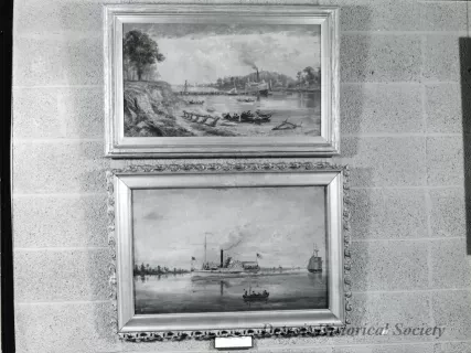 Print, Photographic - Photo of Two Robert Hopkin Paintings