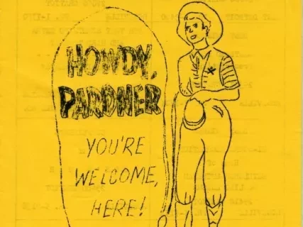 Program, Theater - Fourth Annual "Show" Western Jamboree Program - Program for Paul Homann Performance